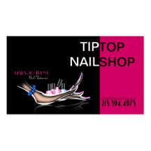 Nail Technician/Artist/Manicurist Business Card
