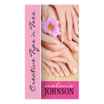 NAIL TECHNICIAN BUSINESS CARD