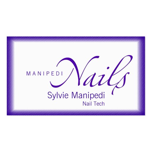 Nails Business Card Templates