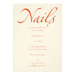 Nails Personalized Announcements