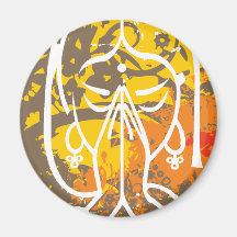 Namaste Fridge Magnets
