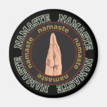 Namaste Hands Fridge Magnet