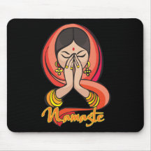 Namaste indou tapis de souris