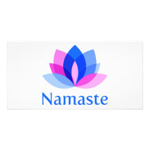 NAMASTE PERSONALIZED PHOTO CARD