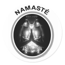 Namaste Sticker