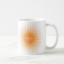 namaste sun mug