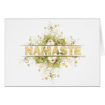 Namaste Vintage Floral Card