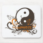 Namaste Yin Yang Mousepad