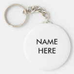 Name Here Keychain
