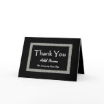 NAME  Page Boy Chequerboard Wedding THANK YOU