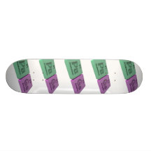 name-Page-Pa-Ge-Protactinium-Germanium Skate Board Deck