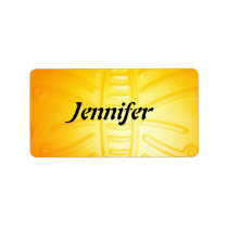 Name Template Label