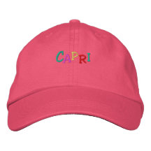 Namedrop Nation_Capri multicolored Baseball Cap