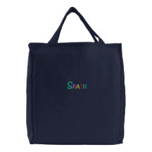 Namedrop Nation_Spain Multi-coloured Embroidered Bag