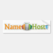 Namehost.biz Souvenir Collections Bumper Sticker