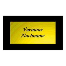 Nameplate gelb visitenkartenvorlage