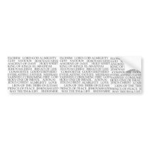 NAMES OF GOD
