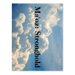 Names of GOD w/Meaning - Ma'oz Postcard