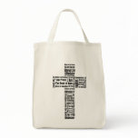 Names of Jesus Cross Canvas Bags