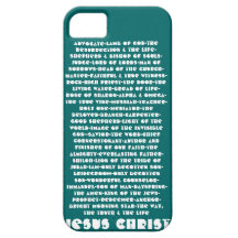 Names of Jesus iPhone 5 Case