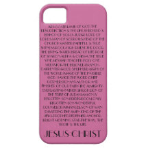 Names of Jesus iPhone 5 Cases