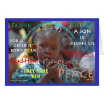Names of the child, Isaiah 9 Cards