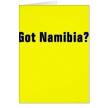 Namibia 'Africa'  T-Shirt and etc Greeting Card