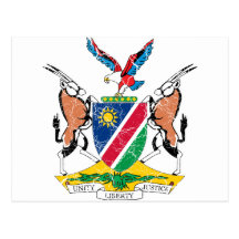 Namibia Coat Of Arms Post Cards