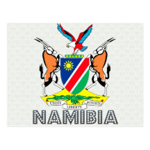Namibia Coat of Arms Postcard