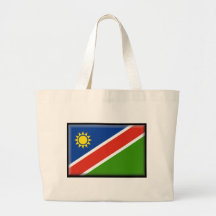Namibia Flag Canvas Bag