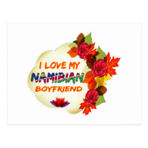Namibian Boyfriend Design Post Card