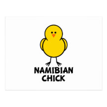 Namibian Chick Post Cards