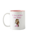 Nana and Papa's Monkey - Pink Tshirts and Gifts mugs