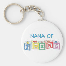 Nana of Twins Blocks Key Chain