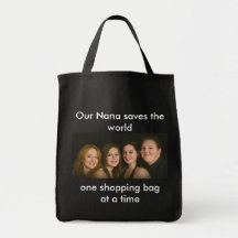 Nana saves the world shopping bag