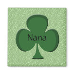Nana Shamrock Name Magnet