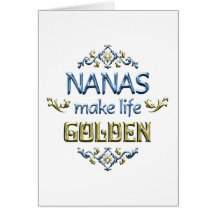Nanas Make Life Golden Cards