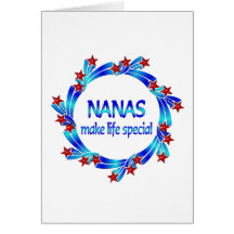 Nanas Make Life Special Greeting Cards