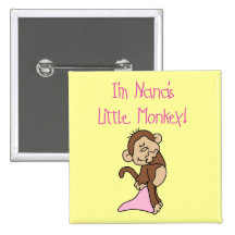 Nana's Monkey - Pink T-shirts and Gifts