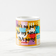 Nana's Tea Party Mugs