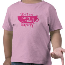 Nana's Tea Party Tee Shirt