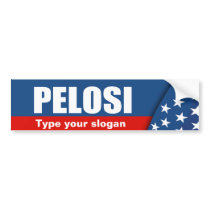 NANCY PELOSI Election Gear Bumper Sticker