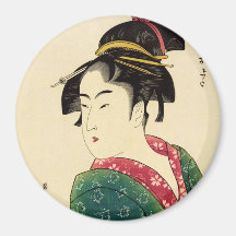 Naniwaya okita fridge magnets