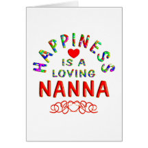 Nanna Happiness Greeting Cards
