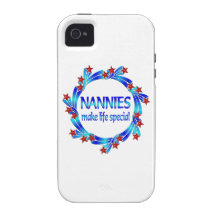 Nannies Make Life Special Vibe iPhone 4 Cases