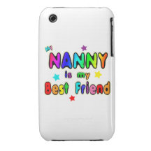 Nanny Best Friend iPhone 3 Case