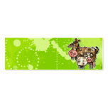 nanny goat profile card business cards