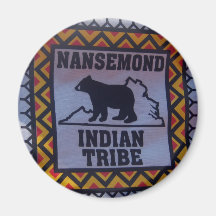 Nansemond Indian Tribe Fridge Magnets