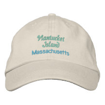 NANTUCKET cap Embroidered Hats