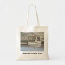 Nantucket Lobster Shack Tote Bags